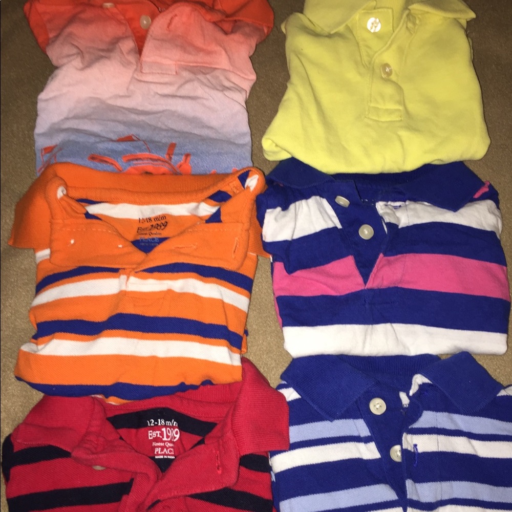 Bundle of 6 Children’s Place polos
